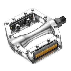 Union Wellgo SP-102 Platform Pedals With 1/2 Thread Silver